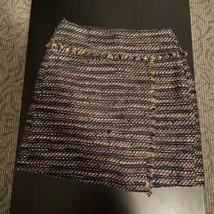 Loft tweed skirt